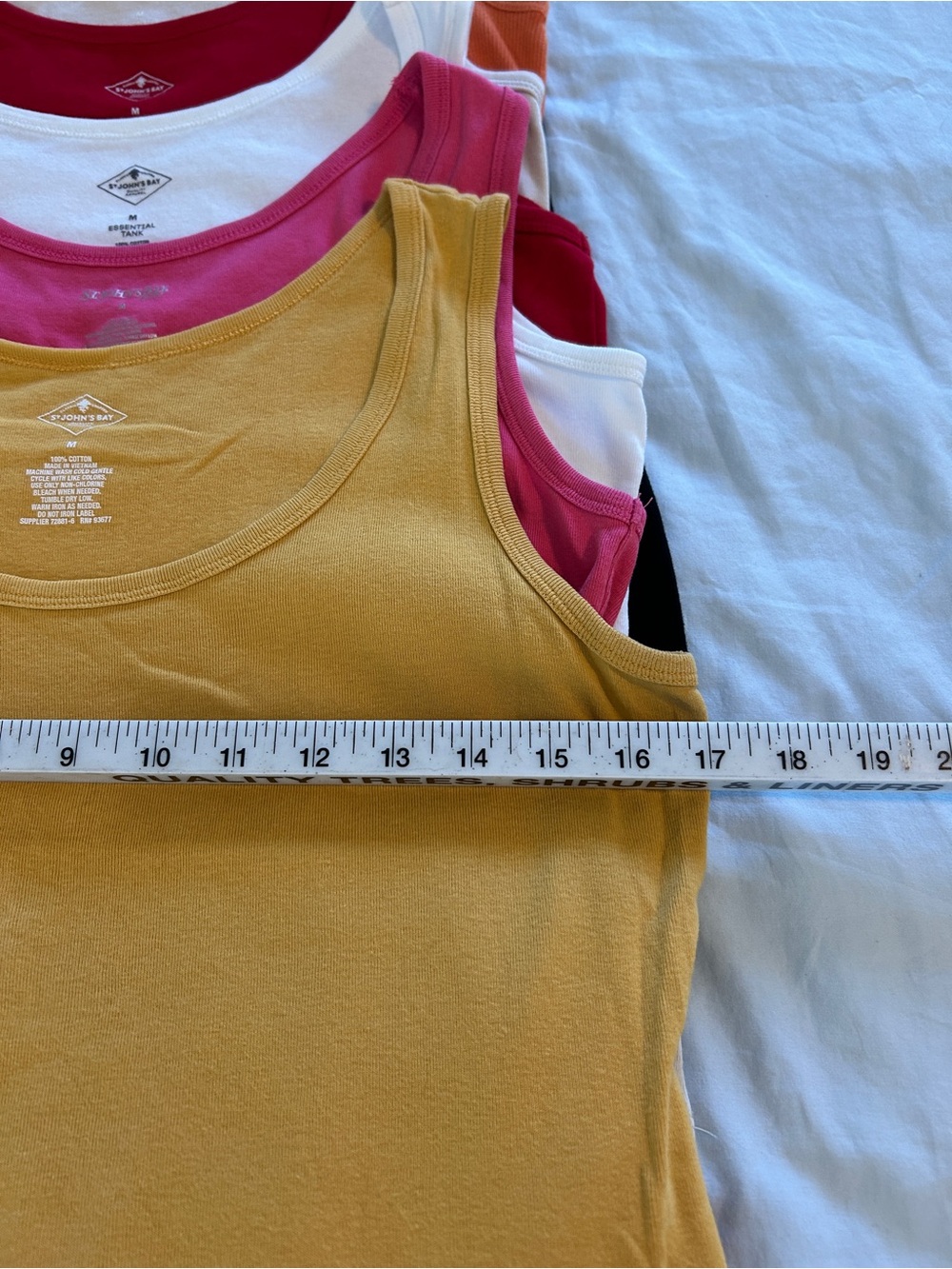 St John’s Bay tank tops- set of 7 - Picture 4 of 5